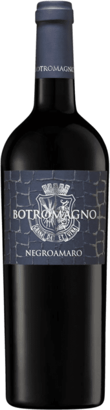 12,95 € 免费送货 | 红酒 Botromagno I.G.T. Salento 意大利 Negroamaro 瓶子 75 cl