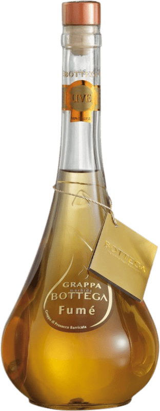 39,95 € Envio grátis | Grappa Bottega Barrel Aged — Envelhecido em Barrica A.O.C. Pouilly-Fumé Venecia Itália Prosecco Garrafa 70 cl