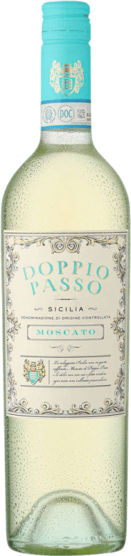 12,95 € 免费送货 | 白葡萄酒 Botter Carlo Doppio Passo D.O.C. Sicilia 西西里岛 意大利 Moscato — 麝香葡萄 75 cl