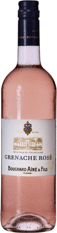 9,95 € Бесплатная доставка | Розовое вино Bouchard Aîné Héritage du Conseiller Rosé I.G.P. Vin de Pays d'Oc Бордо Франция Grenache бутылка 75 cl