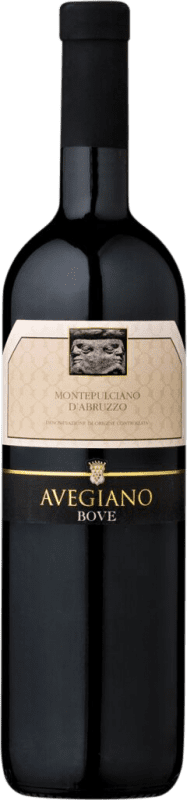 10,95 € 送料無料 | 赤ワイン Bove Avegiano D.O.C. Montepulciano d'Abruzzo アブルッツォ イタリア Montepulciano ボトル 75 cl