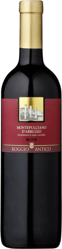 5,95 € Kostenloser Versand | Rotwein Bove Roggio Antico D.O.C. Montepulciano d'Abruzzo Abruzzen Italien Montepulciano Flasche 75 cl