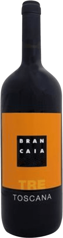 47,95 € 免费送货 | 红酒 Brancaia Tre Lagrein Merlot Rosso I.G.T. Toscana 托斯卡纳 意大利 Merlot, Cabernet Sauvignon, Sangiovese 瓶子 Magnum 1,5 L