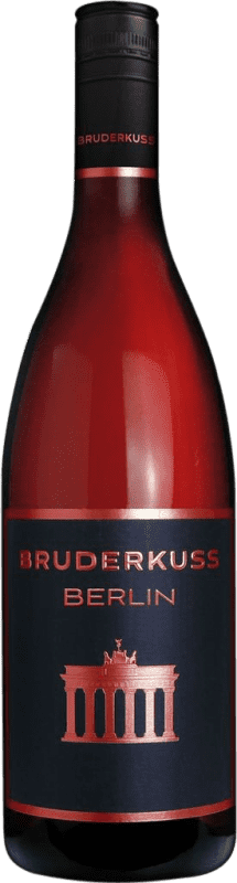 32,95 € 免费送货 | 红酒 Bruderkuss München Frauenkirche Rotwein Q.b.A. Pfälz 普法尔茨 德国 Merlot, Pinot Black, Portugieser, Dornfelder 瓶子 Magnum 1,5 L