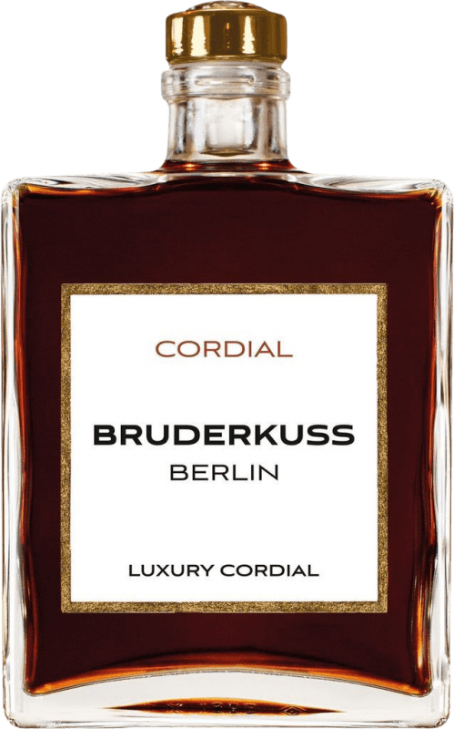 45,95 € Free Shipping | Herbal Liqueur Bruderkuss Cordial Pfälz Germany Medium Bottle 50 cl