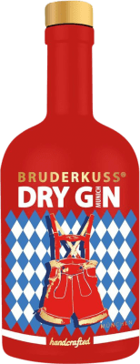 86,95 € 免费送货 | 金酒 Bruderkuss Munich Edition Gin Sippel 普法尔茨 德国 瓶子 Medium 50 cl