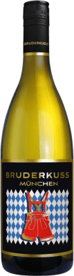 9,95 € Free Shipping | White wine Bruderkuss Edition München Weißwein Germany Bottle 75 cl