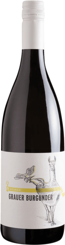 8,95 € Envio grátis | Vinho branco Bruker Seco I.G. Baden Baden-Württemberg Alemanha Pinot Cinza Garrafa 75 cl