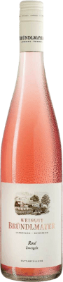 16,95 € 免费送货 | 玫瑰酒 Bründlmayer Rosé 干 I.G. Kamptal 下奥地利 奥地利 Zweigelt 瓶子 75 cl