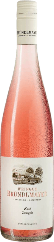 16,95 € 免费送货 | 玫瑰酒 Bründlmayer Rosé 干 I.G. Kamptal 下奥地利 奥地利 Zweigelt 瓶子 75 cl
