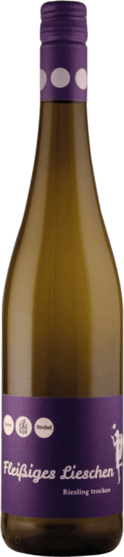 16,95 € 免费送货 | 白酒 Bunn Strebel Fleißiges Lieschen 干 Q.b.A. Rheinhessen Rheinhessen 德国 Riesling 瓶子 75 cl