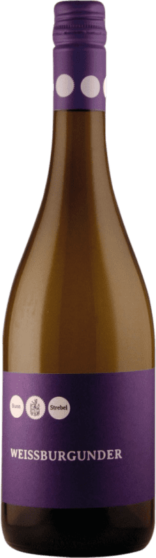 17,95 € 免费送货 | 白酒 Bunn Strebel 干 Q.b.A. Rheinhessen Rheinhessen 德国 Pinot White 瓶子 75 cl