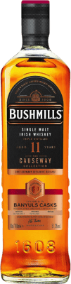 ウイスキーシングルモルト Bushmills Causeway Collection Banyuls Cask 11 年 70 cl アルコールなし