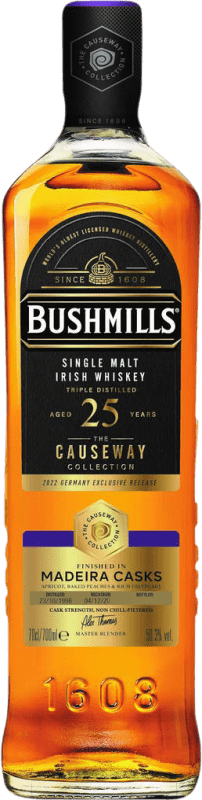 717,95 € 送料無料 | ウイスキーシングルモルト Bushmills Causeway Collection Madeira Cask アイルランド 25 年 ボトル 70 cl アルコールなし