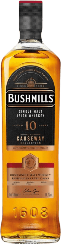 112,95 € 免费送货 | 威士忌单一麦芽威士忌 Bushmills Causeway Collection Cuvée Casks 爱尔兰 10 岁 瓶子 70 cl