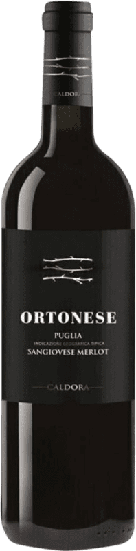 7,95 € Kostenloser Versand | Rotwein Caldora Caldora. Sangiovese Merlot Ortonese D.O.C. Abruzzo Abruzzen Italien Merlot, Sangiovese Flasche 75 cl