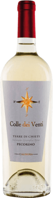 9,95 € Envío gratis | Vino Blanco Caldora Caldora. Colle dei Venti I.G.T. Terre di Chieti Abruzzo Italia Pecorino 75 cl