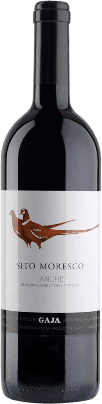 81,95 € 免费送货 | 红酒 Gaja Sito Moresco D.O.C. Langhe 皮埃蒙特 意大利 Merlot, Cabernet Sauvignon, Nebbiolo 瓶子 75 cl