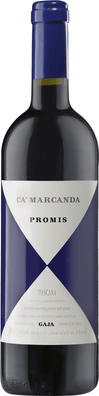 81,95 € Free Shipping | Red wine Ca' Marcanda Promis I.G.T. Toscana Tuscany Italy Merlot, Sangiovese, Nebbiolo Magnum Bottle 1,5 L