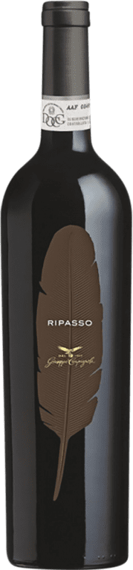 19,95 € Free Shipping | Red Wine Giuseppe Campagnola Piuma D.O.C. Valpolicella Ripasso Venecia Italy Nebbiolo, Corvina, Molinara 75 cl