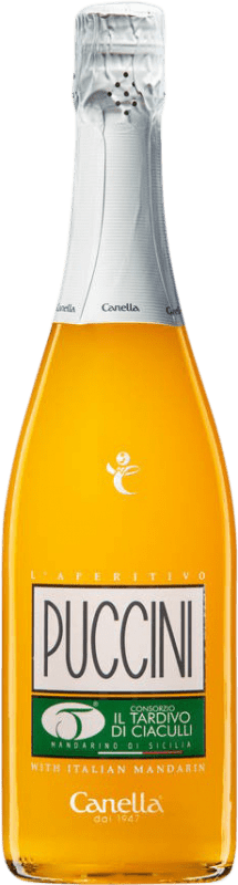 11,95 € Бесплатная доставка | Ликеры Canella Puccini Mandarine Weinhaltiger I.G.T. Venezia Venecia Италия бутылка 75 cl