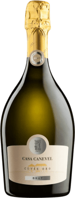 16,95 € Envío gratis | Espumoso blanco Canevel Cuvée Oro Spumante Brut D.O.C. Prosecco Friuli-Venezia Giulia Italia Botella 75 cl