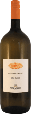 14,95 € 免费送货 | 白酒 Colli del Soligo I.G.T. Marca Trevigiana Venecia 意大利 Chardonnay 瓶子 Magnum 1,5 L