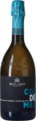17,95 € Spedizione Gratuita | Spumante Bianco Colli del Soligo Col de Mez Cartizze Brut Superiore D.O.C.G. Prosecco di Conegliano-Valdobbiadene Venecia Italia Prosecco 75 cl