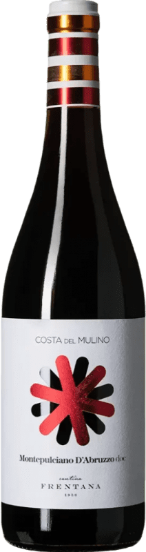14,95 € Бесплатная доставка | Красное вино Frentana Costa del Mulino D.O.C. Montepulciano d'Abruzzo Абруцци Италия Montepulciano — Монтепульчано Бутылка 75 cl