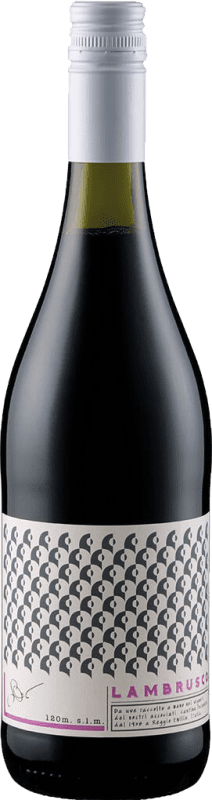 8,95 € Free Shipping | Red wine Puianello I.G.T. Emilia Romagna Emilia-Romagna Italy Lambrusco Grasparossa Bottle 75 cl