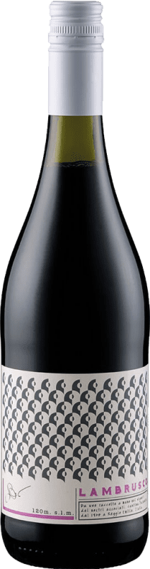 8,95 € Envío gratis | Vino tinto Puianello I.G.T. Emilia Romagna Emilia-Romagna Italia Lambrusco Grasparossa Botella 75 cl