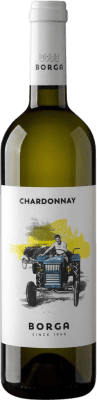 8,95 € Free Shipping | White wine Borga I.G.T. Venezia Venecia Italy Chardonnay Bottle 75 cl