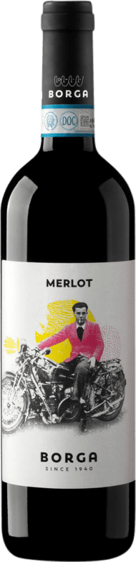 9,95 € Free Shipping | White wine Borga I.G.T. Delle Venezie Venecia Italy Merlot Bottle 75 cl