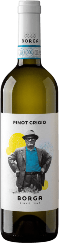 8,95 € 送料無料 | 白ワイン Borga I.G.T. Delle Venezie Venecia イタリア Pinot Grey ボトル 75 cl