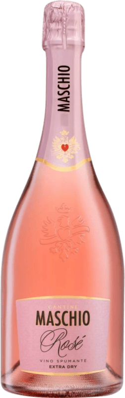 14,95 € 免费送货 | 玫瑰气泡酒 Beniamino Maschio Pinot Nere & Raboso Spumante Rosé Extra Dry 额外的干燥 I.G.T. Venezia Venecia 意大利 Nebbiolo, Raboso, Pinot White 瓶子 75 cl