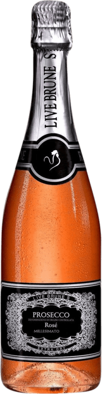 21,95 € Envio grátis | Espumante rosé Beniamino Maschio Millesimato Rosé Extra Dry Extra Seco D.O.C. Prosecco Venecia Itália Nebbiolo, Glera Garrafa 75 cl