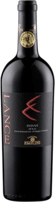 8,95 € Бесплатная доставка | Красное вино Paolini Lance D.O.C. Sicilia Сицилия Италия Syrah бутылка 75 cl