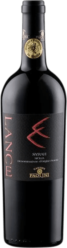 8,95 € Free Shipping | Red wine Paolini Lance D.O.C. Sicilia Sicily Italy Syrah Bottle 75 cl