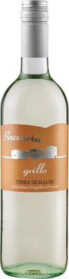 7,95 € Spedizione Gratuita | Vino bianco Paolini Misilla I.G.T. Terre Siciliane Sicilia Italia Grillo Bottiglia 75 cl