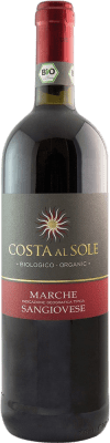 15,95 € Free Shipping | Red wine Volpi Costa al Sole I.G.T. Marche Marcas Italy Sangiovese Bottle 75 cl