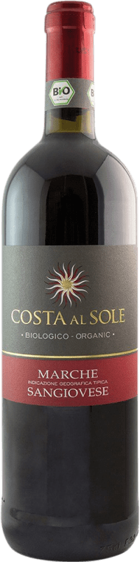 15,95 € Kostenloser Versand | Rotwein Volpi Costa al Sole I.G.T. Marche Marcas Italien Sangiovese Flasche 75 cl