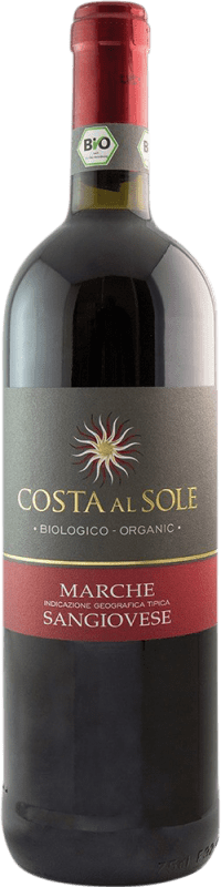 16,95 € Envoi gratuit | Vin Rouge Volpi Costa al Sole I.G.T. Marche Marcas Italie Sangiovese Eco — Biologique Bouteille 75 cl