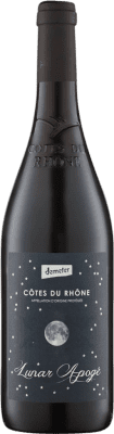 17,95 € Envio grátis | Vinho Tinto Carabiniers Lunar Apogé Demeter A.O.C. Côtes du Rhône Rhône França Garnacha — Grenache, Nebbiolo, Mourvèdre, Cinsault Eco — Biológico 75 cl