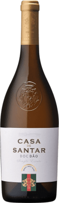 12,95 € Envio grátis | Vinho branco Casa de Santar Branco I.G. Dão Dão Portugal Cercial, Encruzado, Bical Garrafa 75 cl