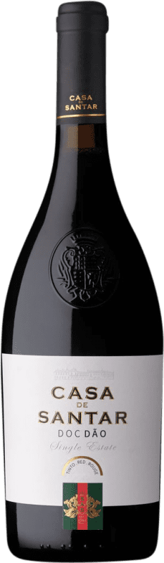 15,95 € 送料無料 | 赤ワイン Casa de Santar Tinto I.G. Dão Dão ポルトガル Nebbiolo, Aragonez, Alfrocheiro ボトル 75 cl