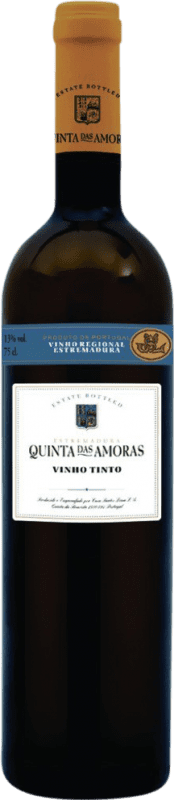 8,95 € Бесплатная доставка | Красное вино Santos Lima Quinta das Amoras I.G. Vinho Regional de Lisboa Lisboa Португалия Nebbiolo — Неббиоло, Tinta Cão, Castelão — Каштелау, Camarate — Камарат 75 cl