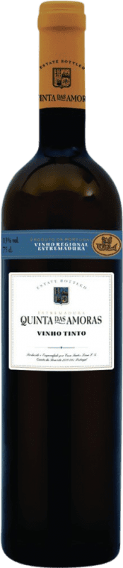 8,95 € Kostenloser Versand | Rotwein Santos Lima Quinta das Amoras I.G. Vinho Regional de Lisboa Lisboa Portugal Nebbiolo, Tinta Cão, Castelão, Camarate Flasche 75 cl