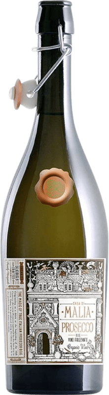 16,95 € Spedizione Gratuita | Spumante Bianco Botter Carlo Casa di Malia Frizzante D.O.C. Prosecco Friuli-Venezia Giulia Italia Glera Eco — Biologico 75 cl