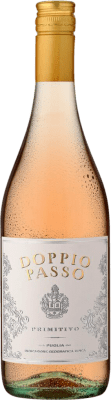 8,95 € Envío gratis | Vino rosado Botter Carlo Doppio Passo Rosato I.G.T. Puglia Puglia Italia Primitivo Botella 75 cl