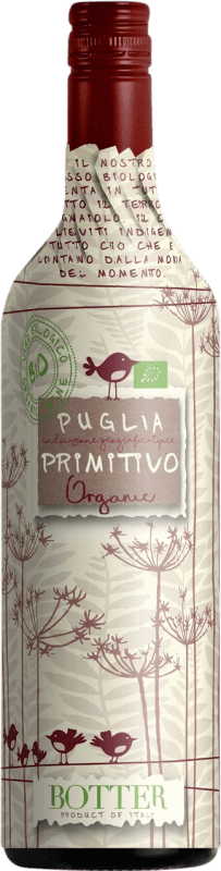 9,95 € Бесплатная доставка | Красное вино Botter Carlo I.G.T. Puglia Апулия Италия Primitivo бутылка 75 cl